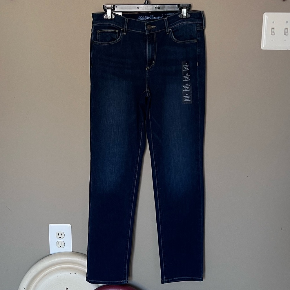 Eddie Bauer Women's Deep Indigo Skinny Jeans